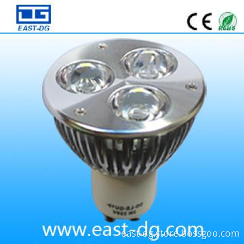 gu10 dimmable 3w led mini Spot Light Fittings